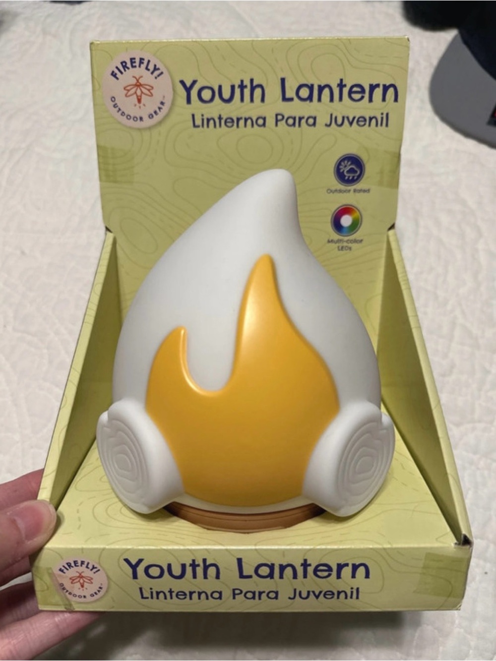 Firefly Youth Lantern - White and Yellow LED Night Light